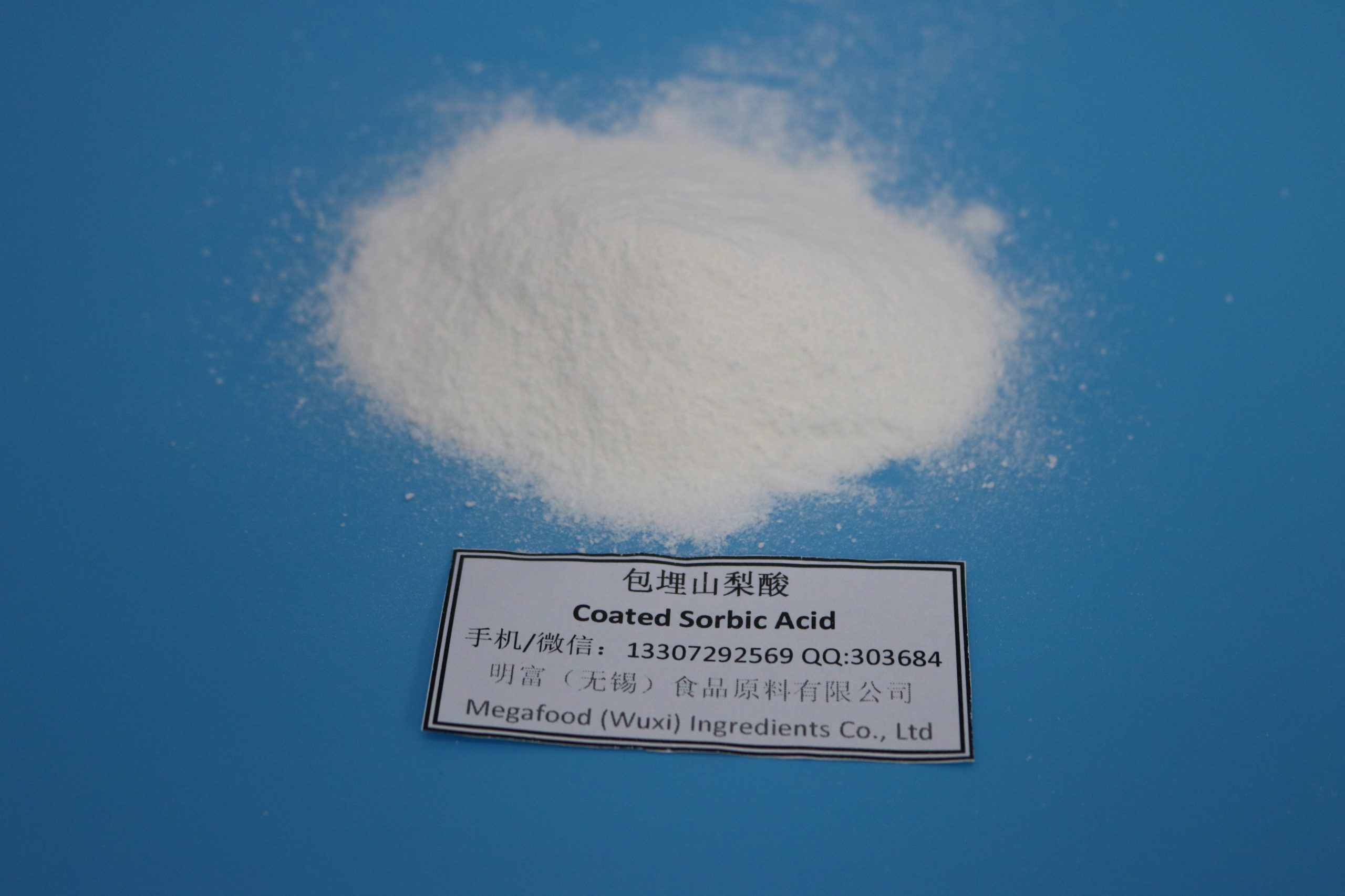 Coated Sorbic Acid